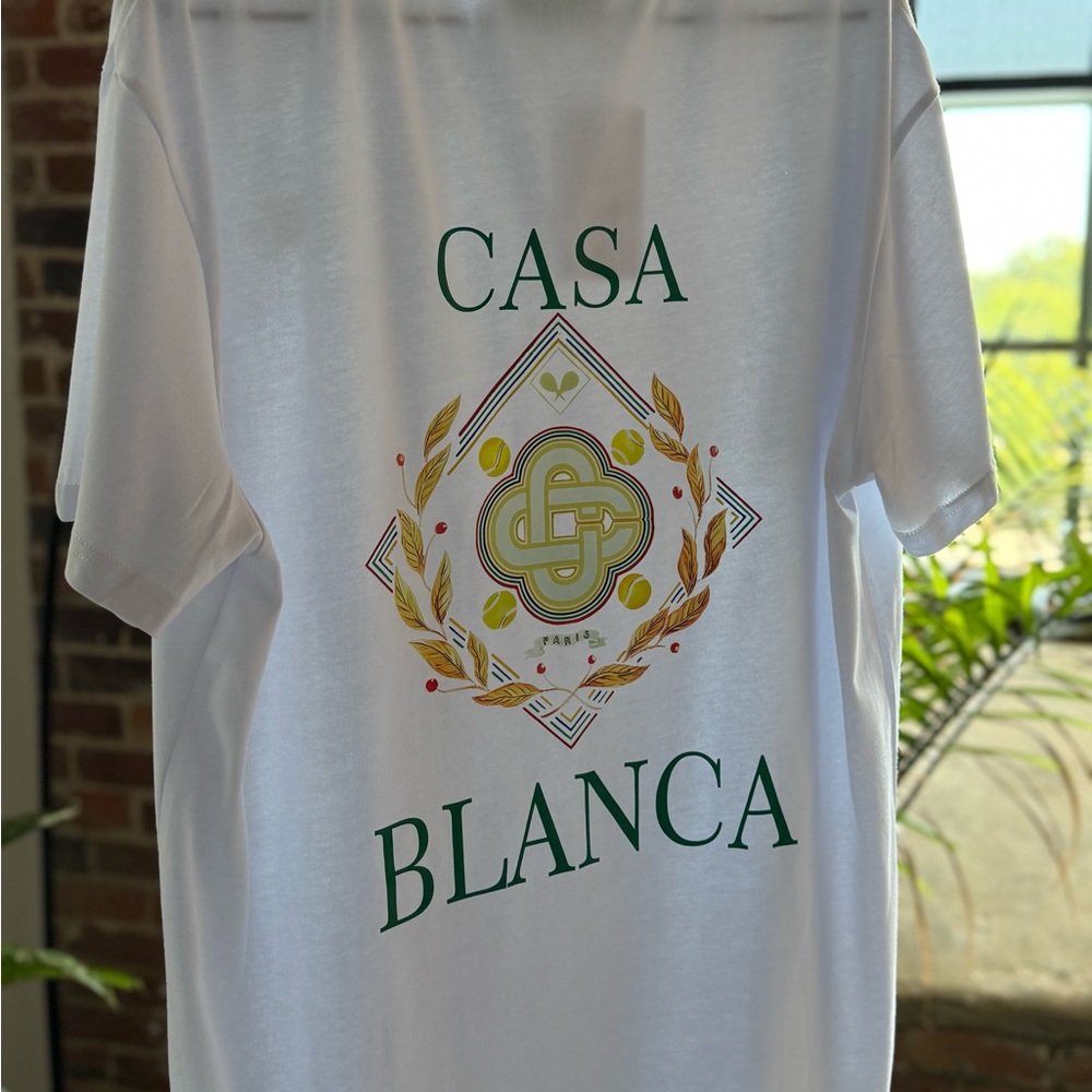 CASABLANCA Championship Diamond T_shirt